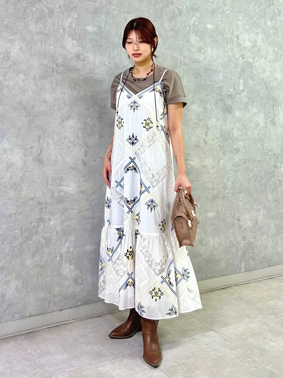 GRACE CONTINENTAL NORIA コーディネート画像
