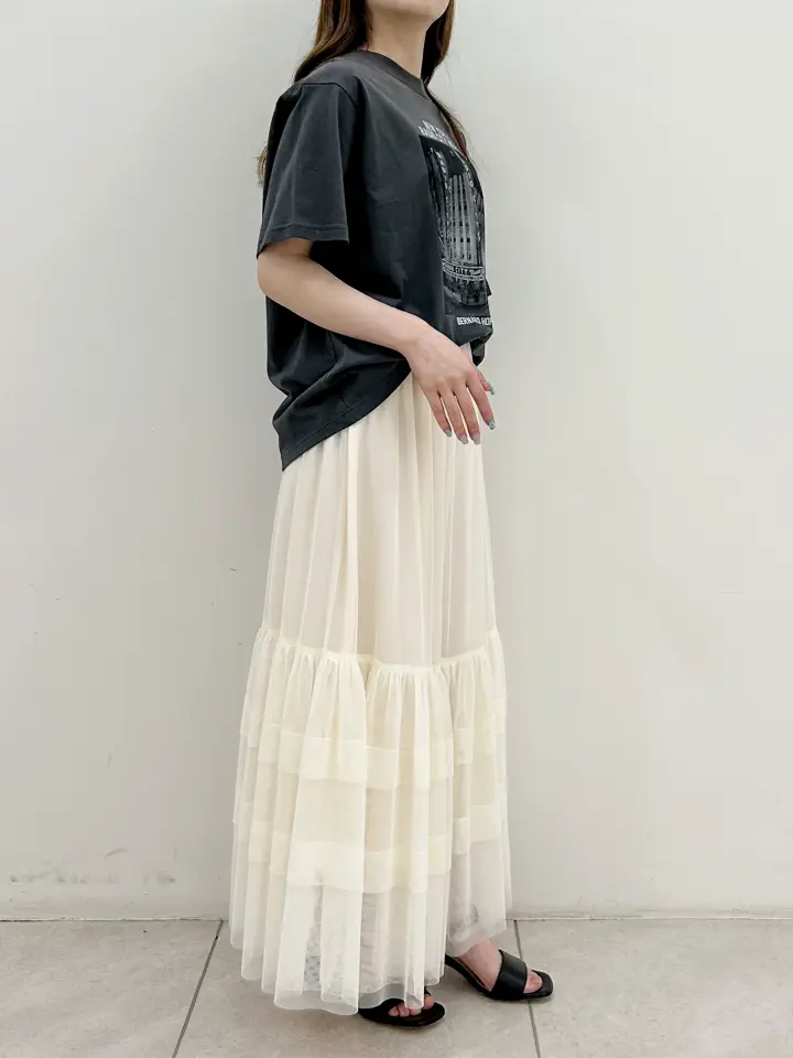 GRACE CONTINENTAL Miu Akamatsu コーディネート画像