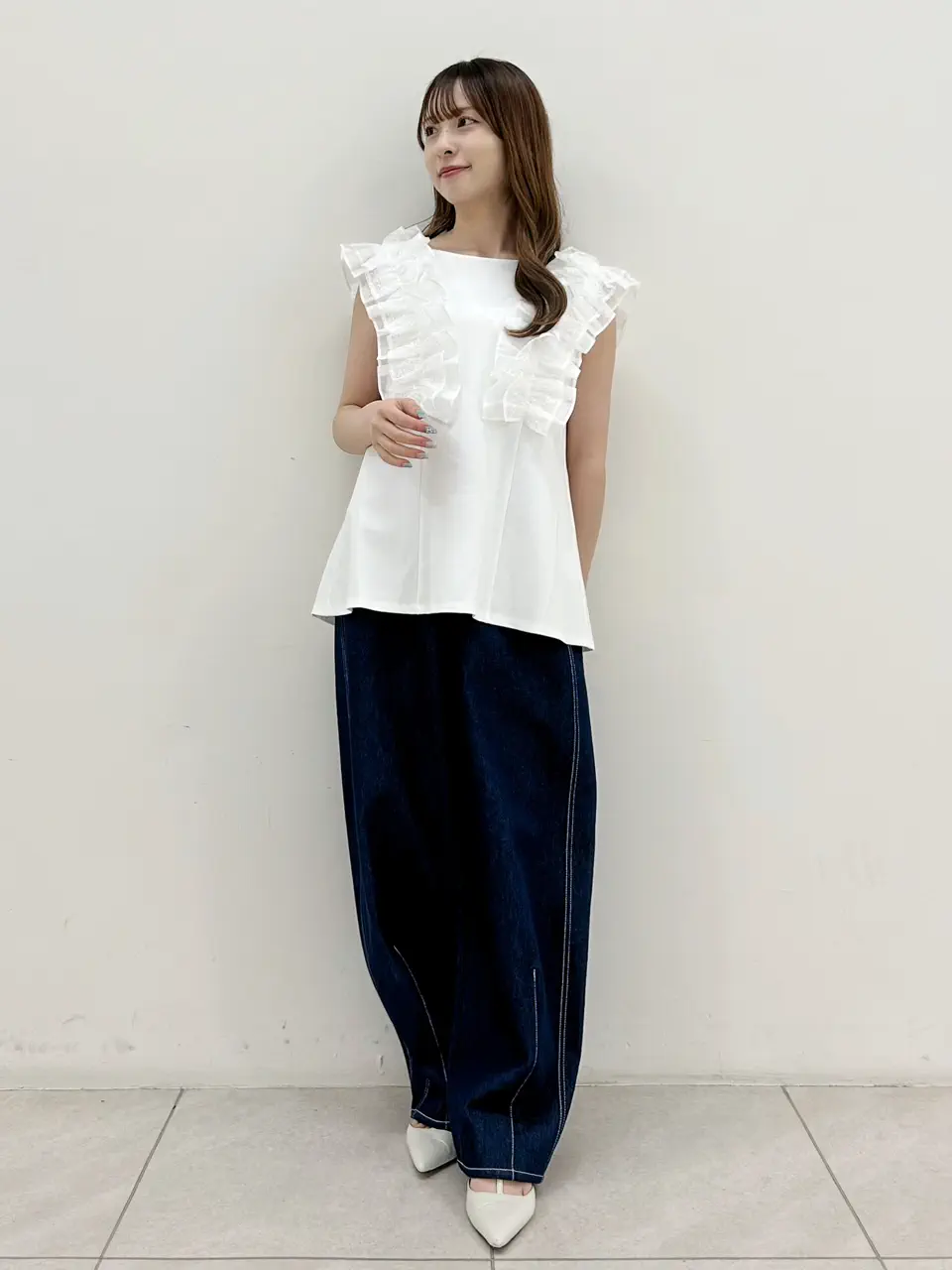 GRACE CONTINENTAL Miu Akamatsu コーディネート画像