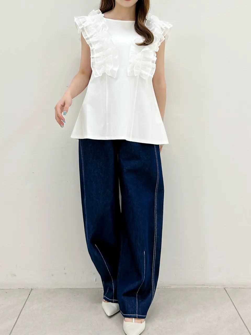 GRACE CONTINENTAL Miu Akamatsu コーディネート画像