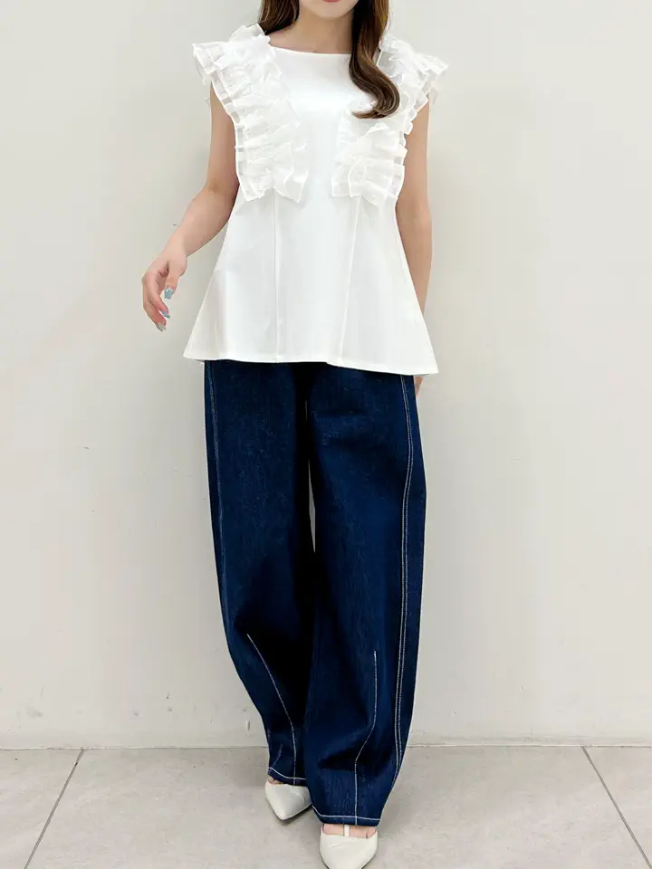 GRACE CONTINENTAL Miu Akamatsu コーディネート画像