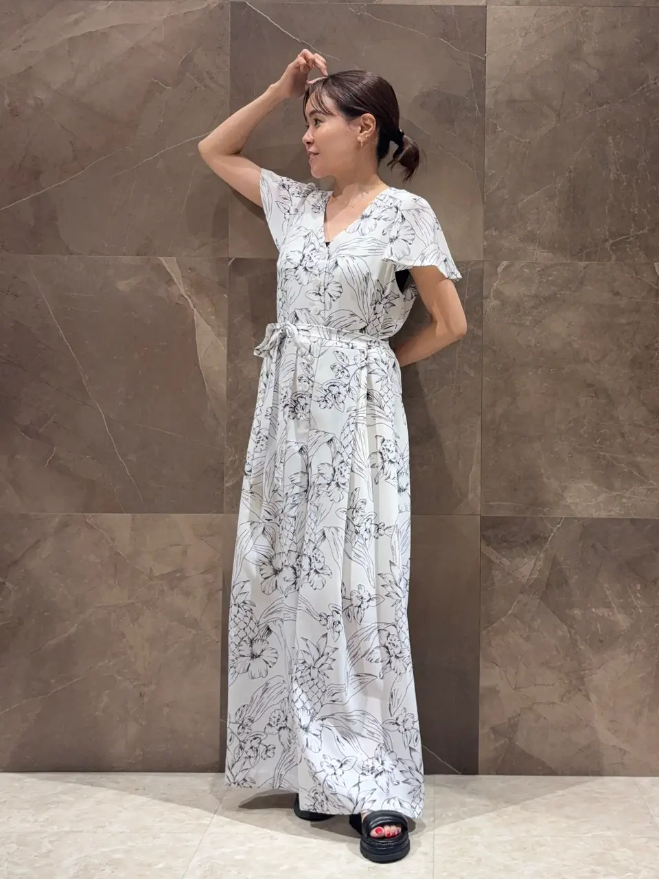 GRACE CONTINENTAL 穐山　香織 コーディネート画像