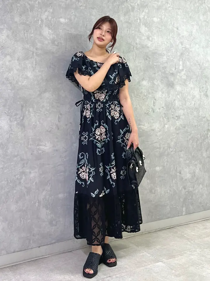 GRACE CONTINENTAL NORIA コーディネート画像