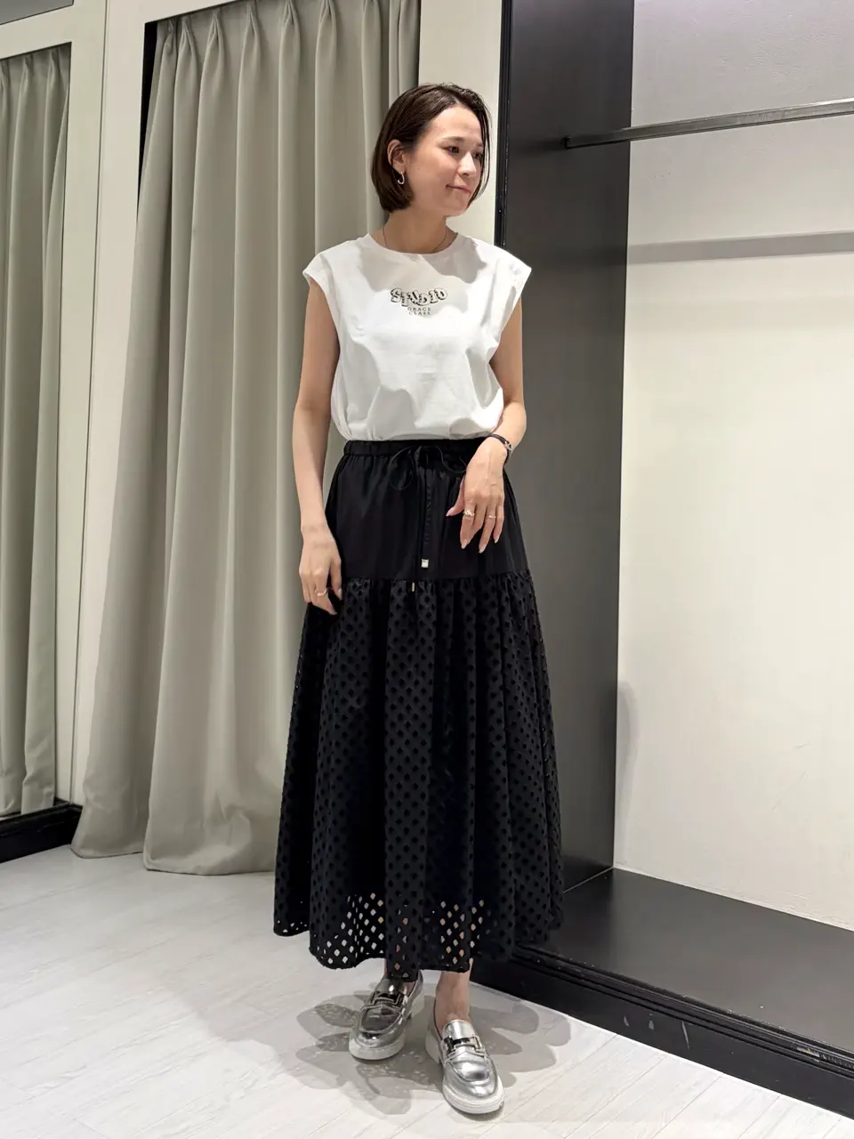 GRACE CONTINENTAL 亀田 未希 コーディネート画像