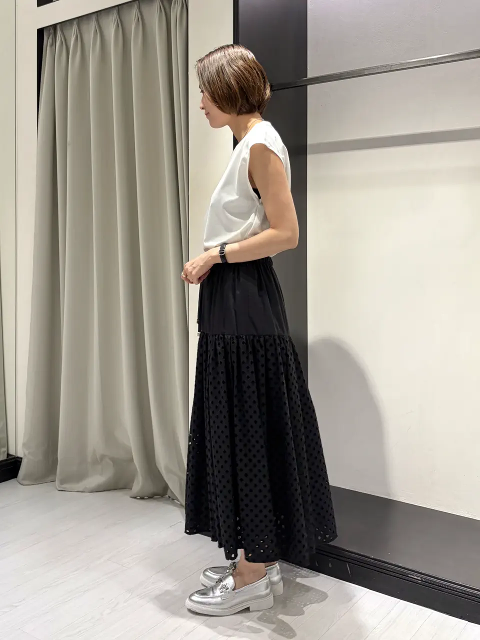 GRACE CONTINENTAL 亀田 未希 コーディネート画像