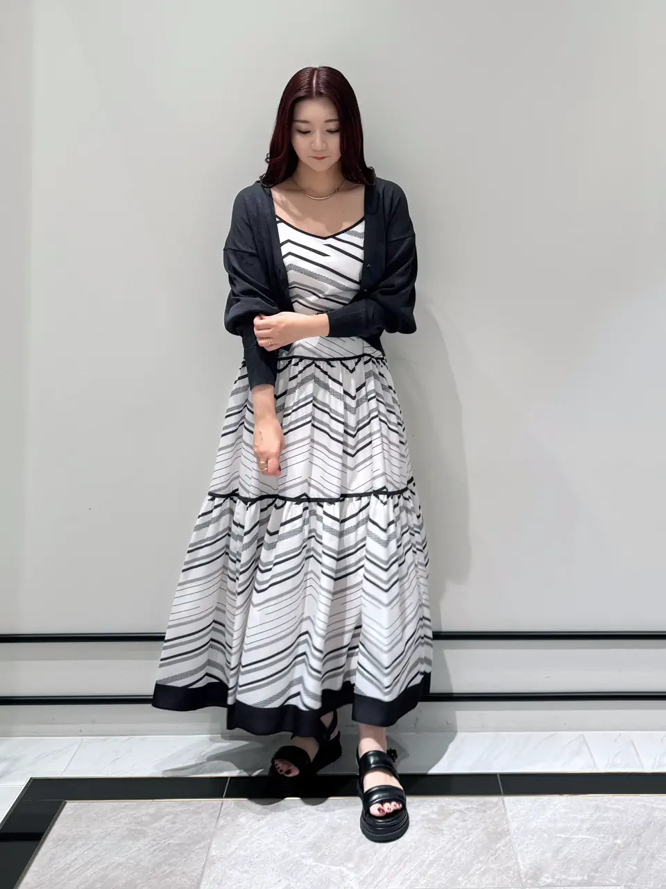 GRACE CONTINENTAL MOMOKO コーディネート画像