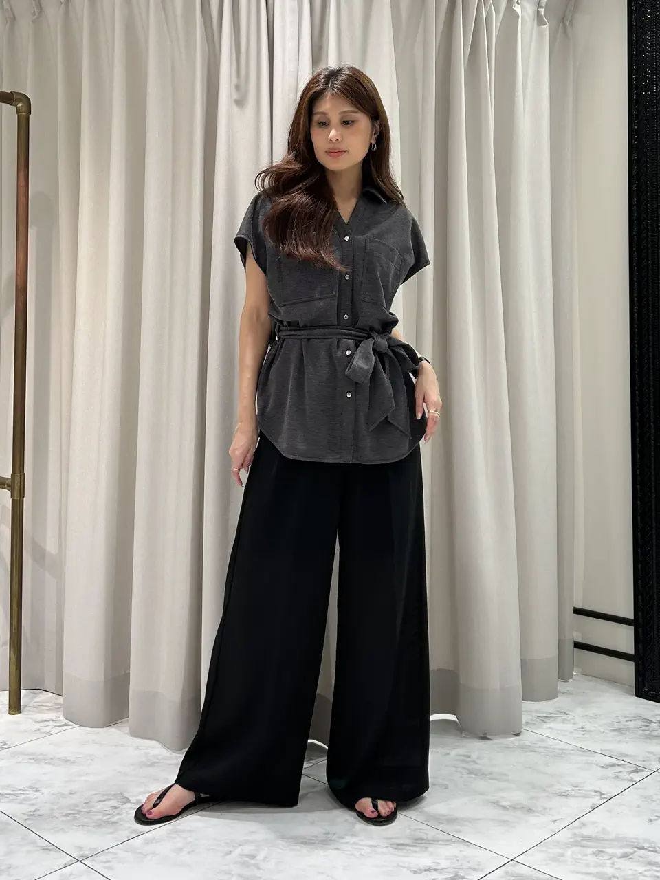 GRACE CONTINENTAL 志田　悠 コーディネート画像