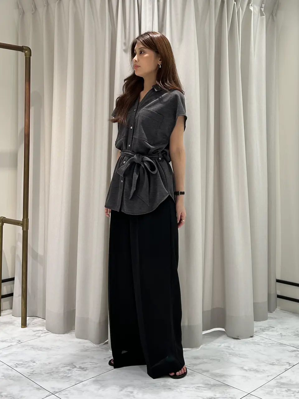 GRACE CONTINENTAL 志田　悠 コーディネート画像