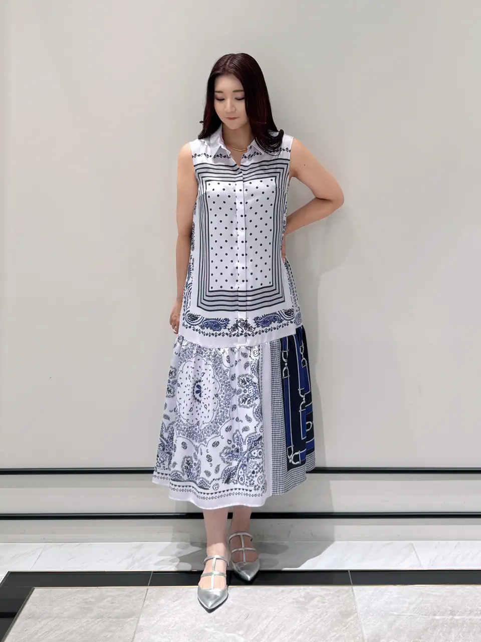 GRACE CONTINENTAL MOMOKO コーディネート画像