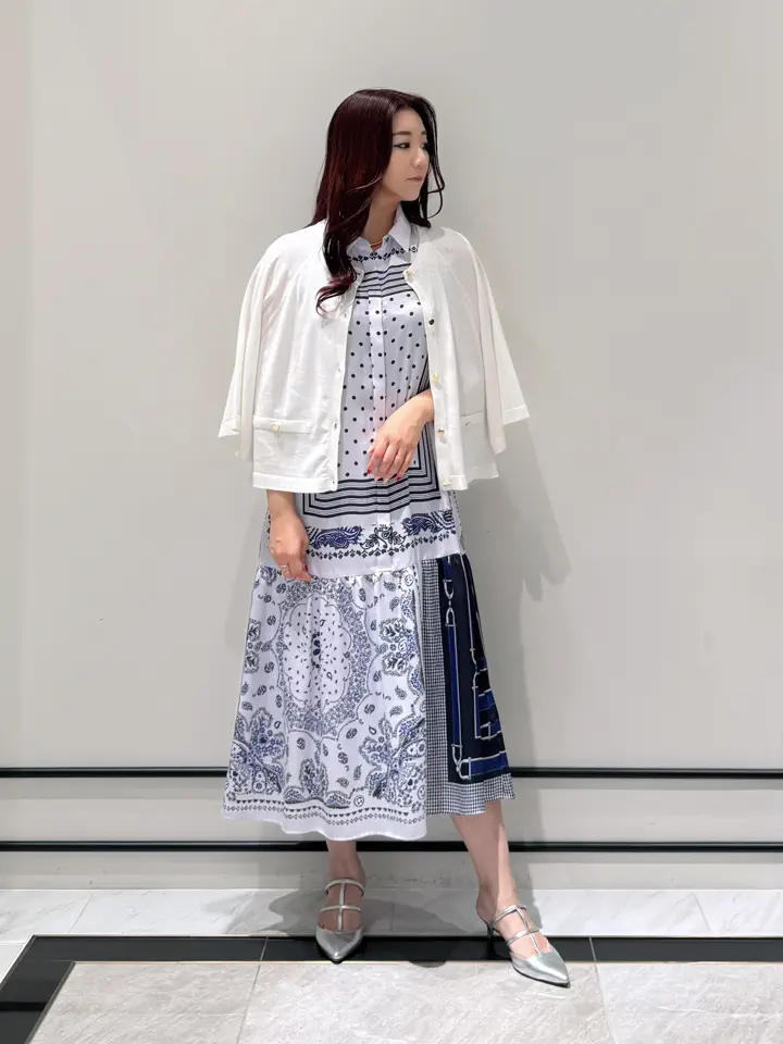 GRACE CONTINENTAL MOMOKO コーディネート画像
