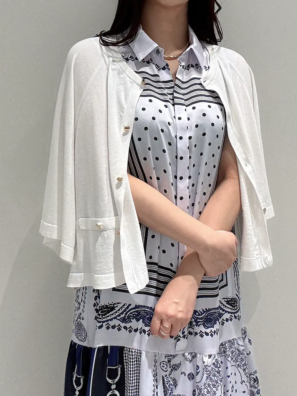GRACE CONTINENTAL MOMOKO コーディネート画像
