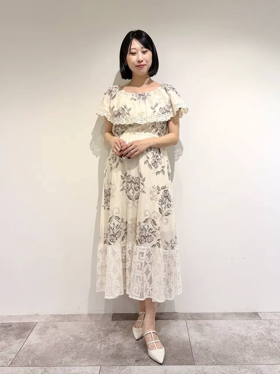 GRACE CONTINENTAL 端場 わかな コーディネート画像