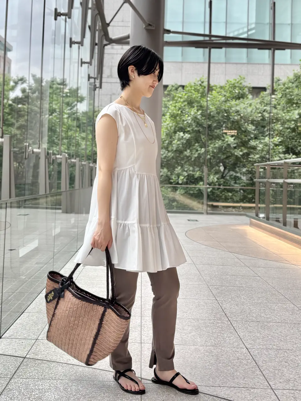 GRACE CONTINENTAL A.FUKUDA コーディネート画像