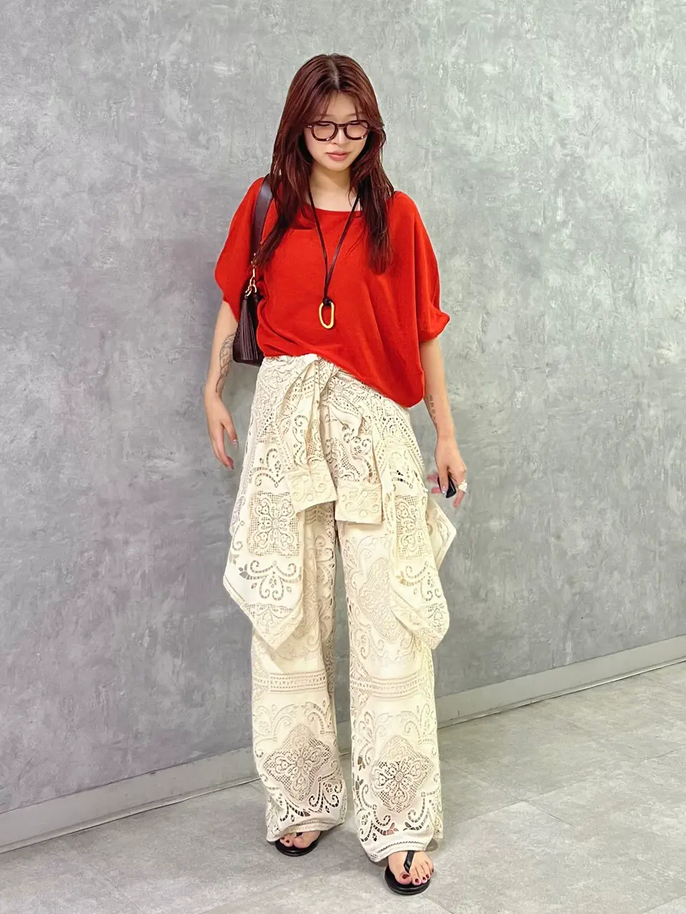 GRACE CONTINENTAL NORIA コーディネート画像