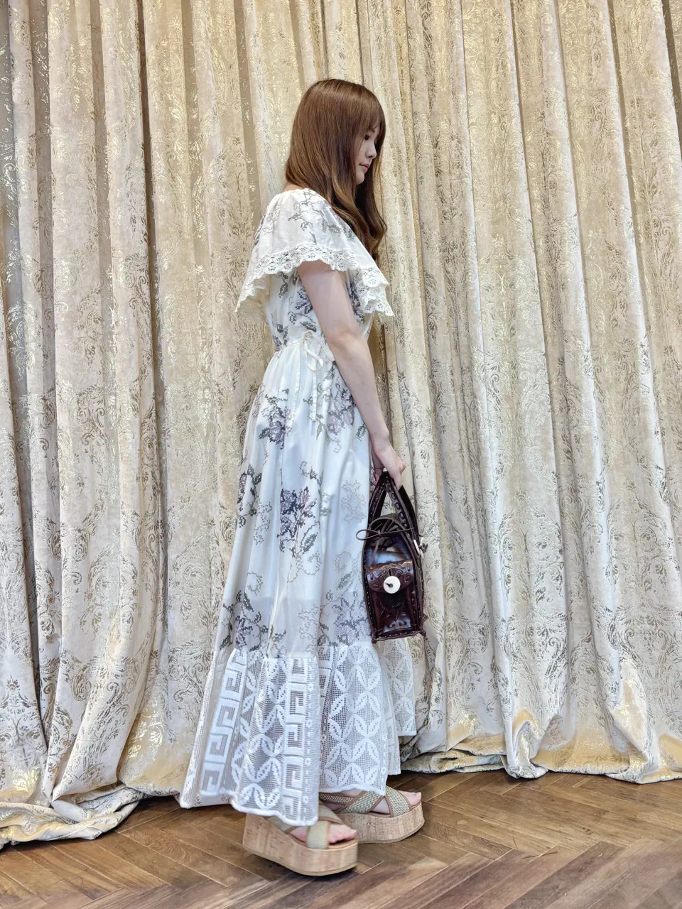GRACE CONTINENTAL miyuki adachi コーディネート画像
