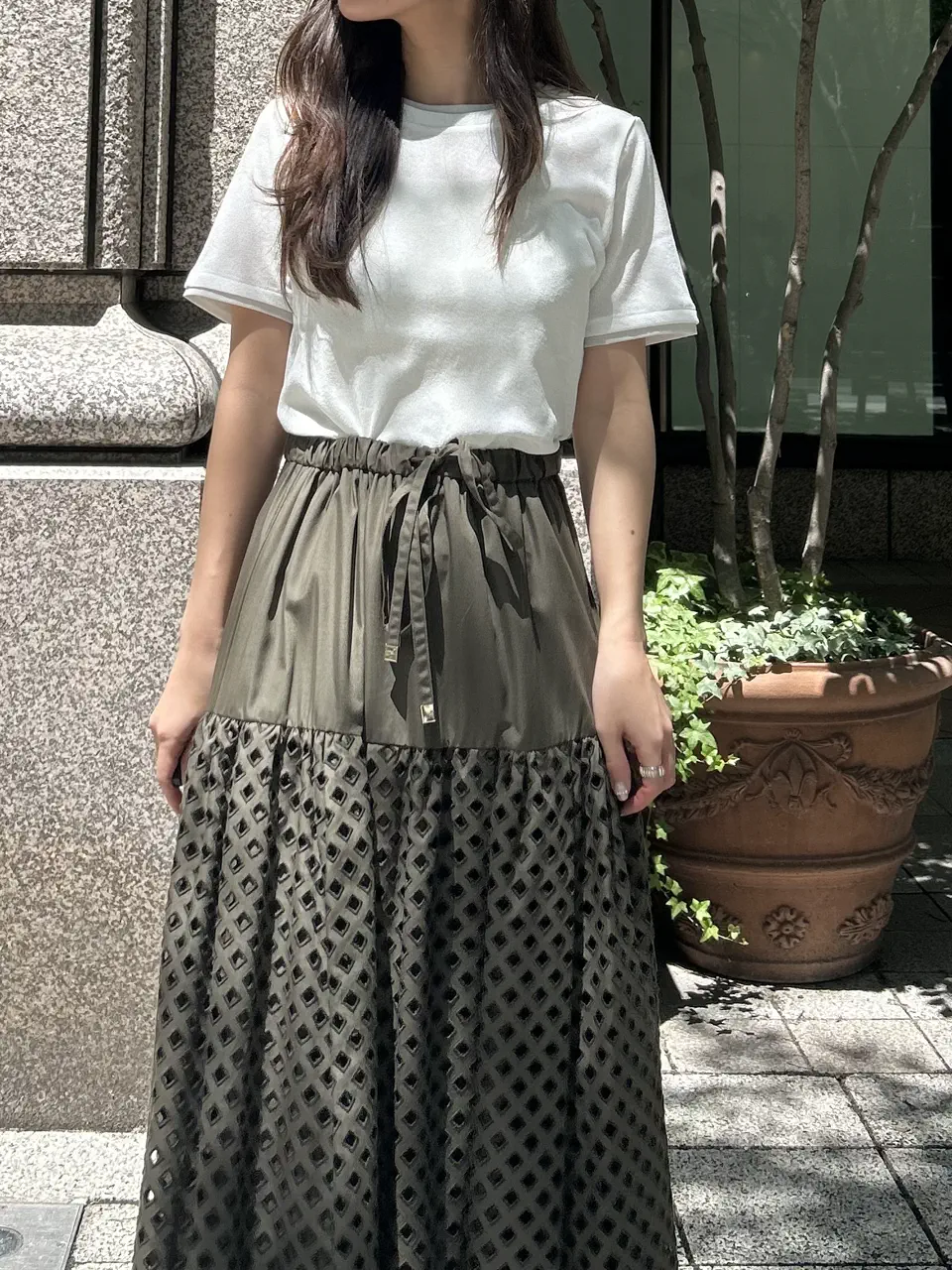 GRACE CONTINENTAL ERINA KATO コーディネート画像