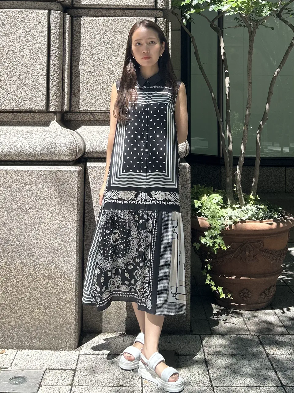 GRACE CONTINENTAL ERINA KATO コーディネート画像