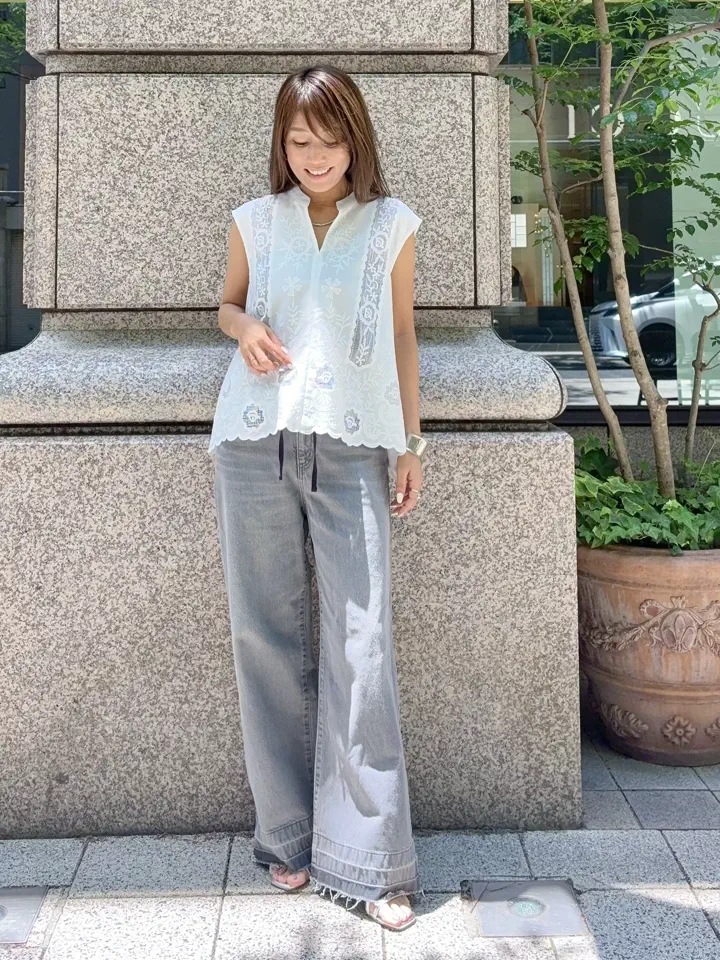 GRACE CONTINENTAL yukimi yonee コーディネート画像