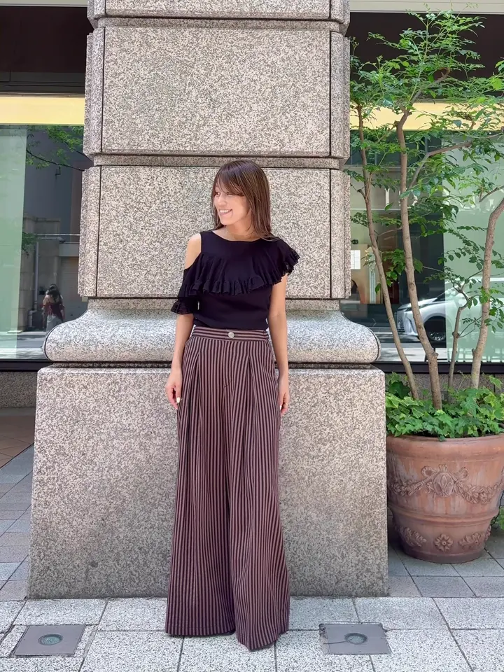 GRACE CONTINENTAL yukimi yonee コーディネート画像