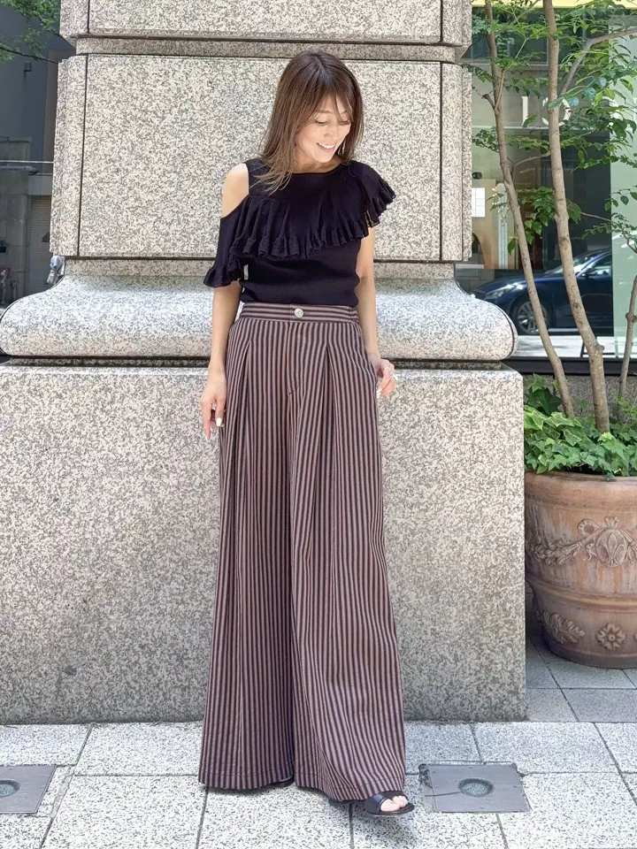 GRACE CONTINENTAL yukimi yonee コーディネート画像