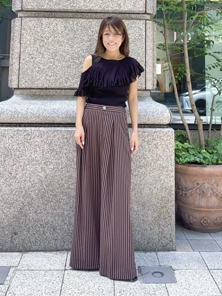 GRACE CONTINENTAL yukimi yonee コーディネート画像