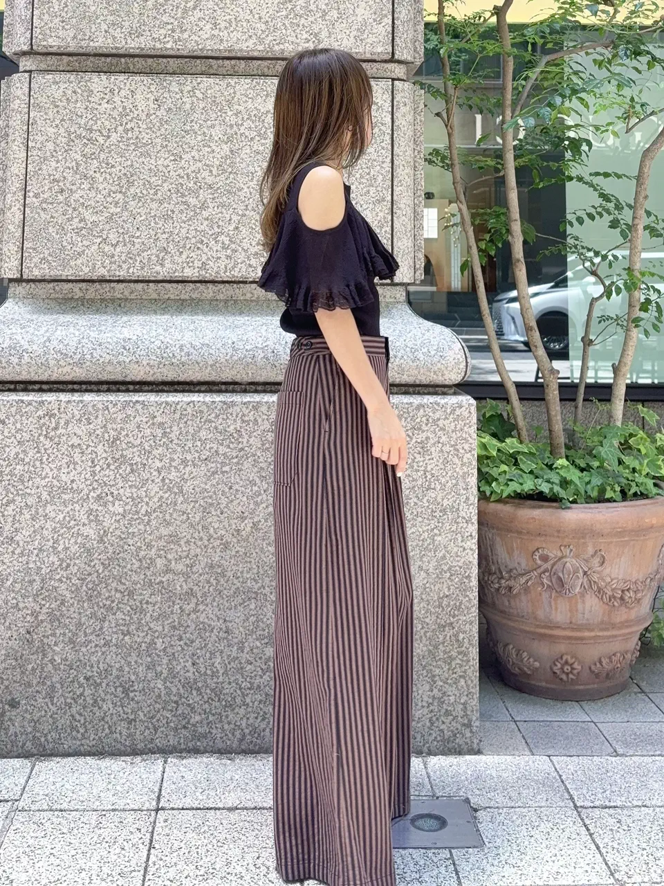 GRACE CONTINENTAL yukimi yonee コーディネート画像
