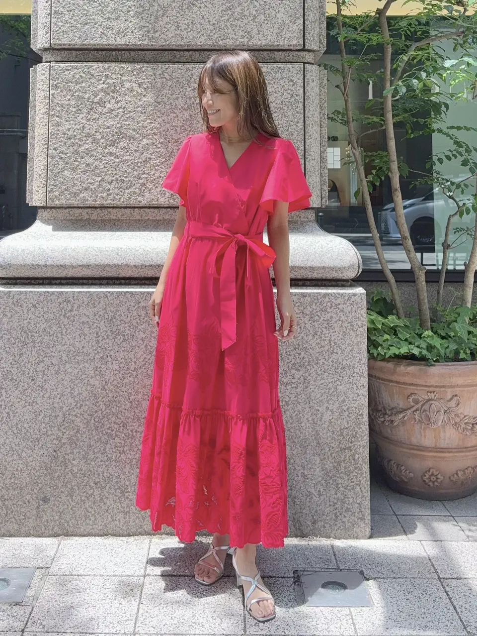 GRACE CONTINENTAL yukimi yonee コーディネート画像