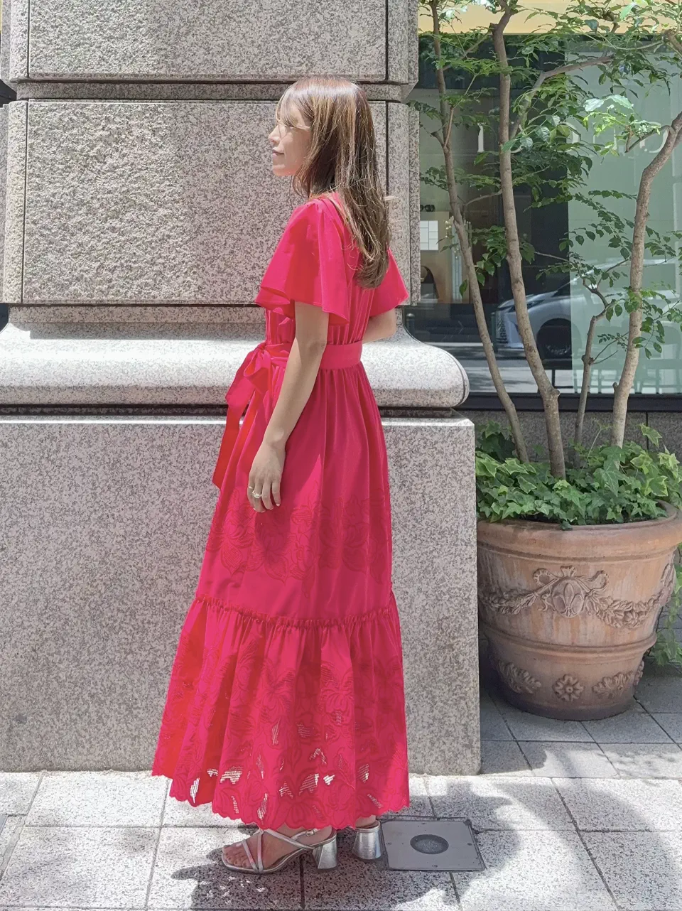 GRACE CONTINENTAL yukimi yonee コーディネート画像