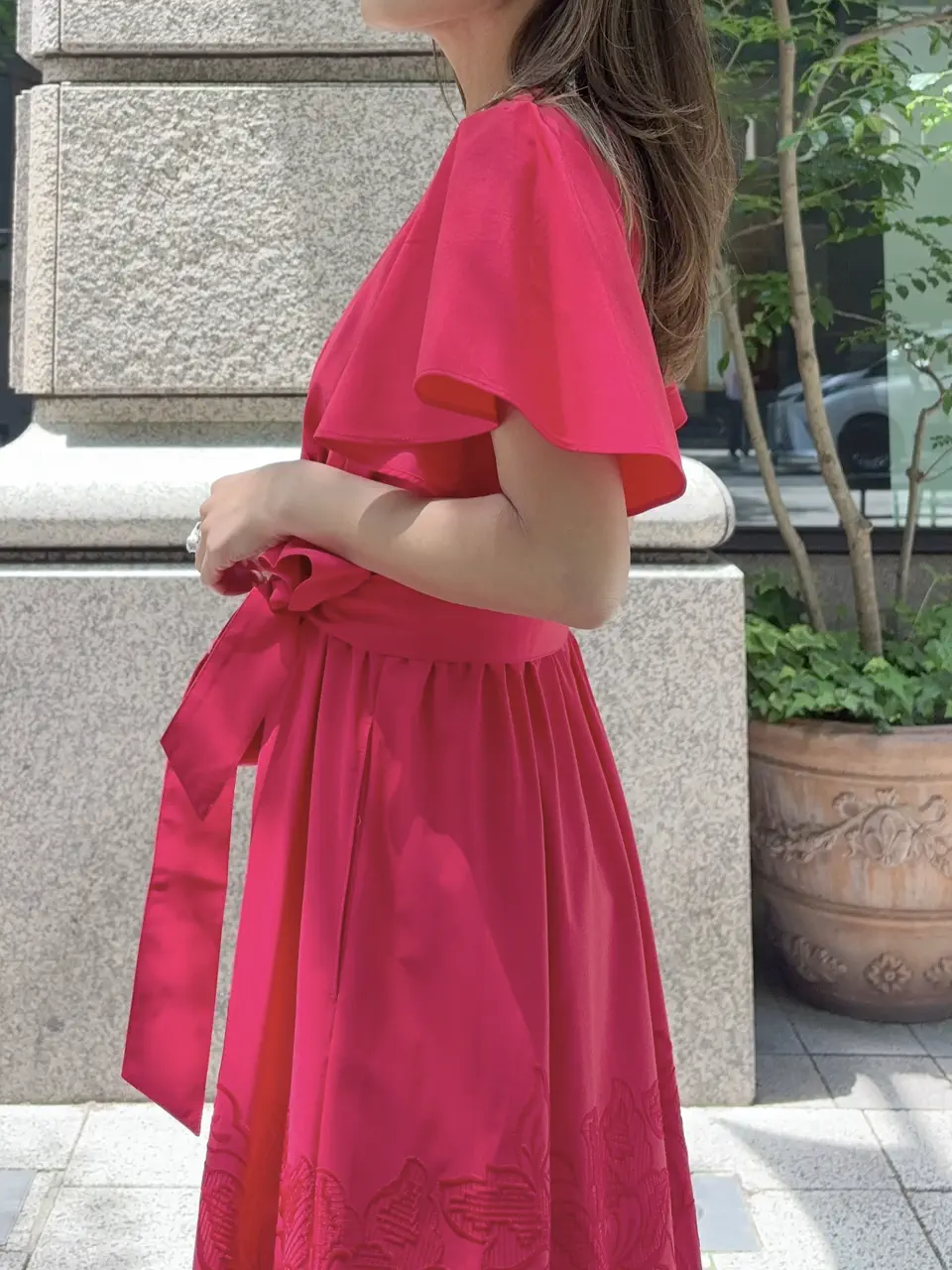 GRACE CONTINENTAL yukimi yonee コーディネート画像