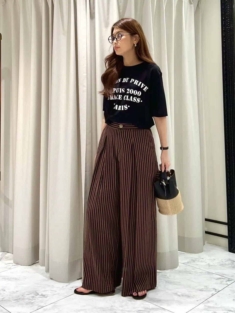 GRACE CONTINENTAL 志田　悠 コーディネート画像
