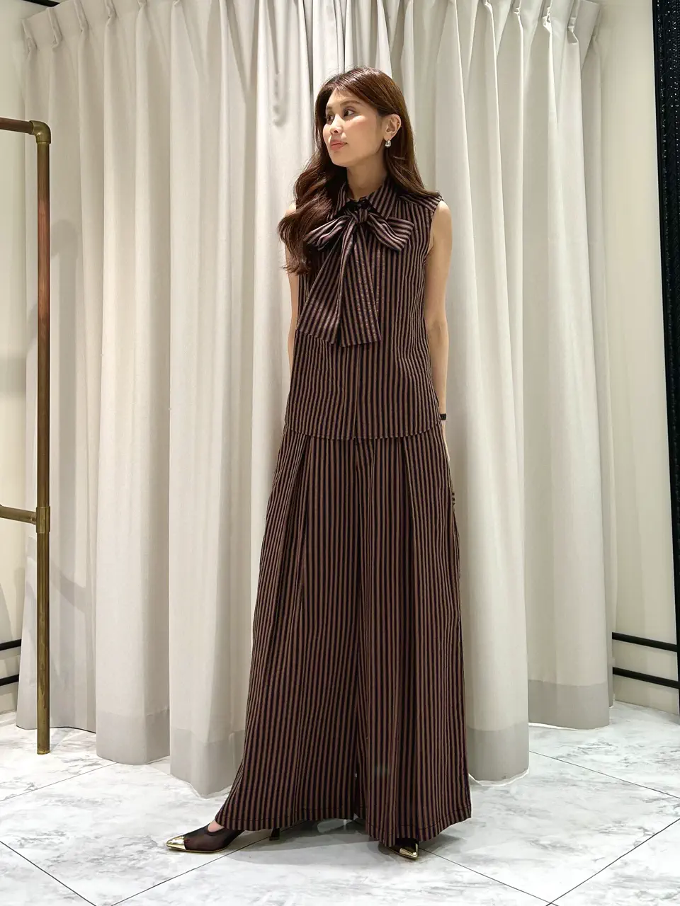 GRACE CONTINENTAL 志田　悠 コーディネート画像