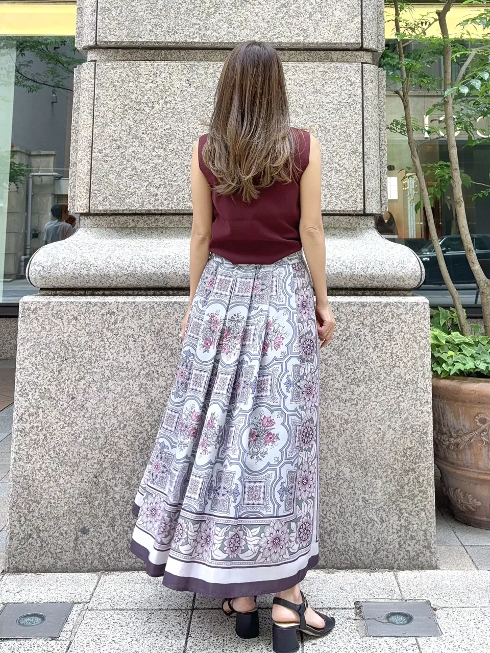 GRACE CONTINENTAL yukimi yonee コーディネート画像