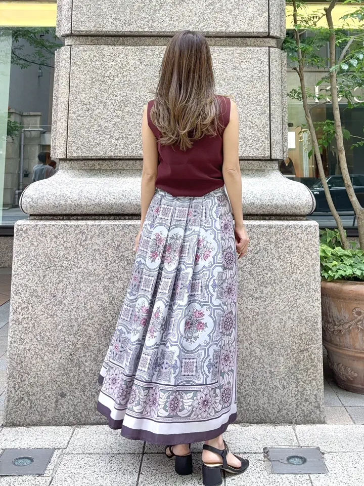 GRACE CONTINENTAL yukimi yonee コーディネート画像