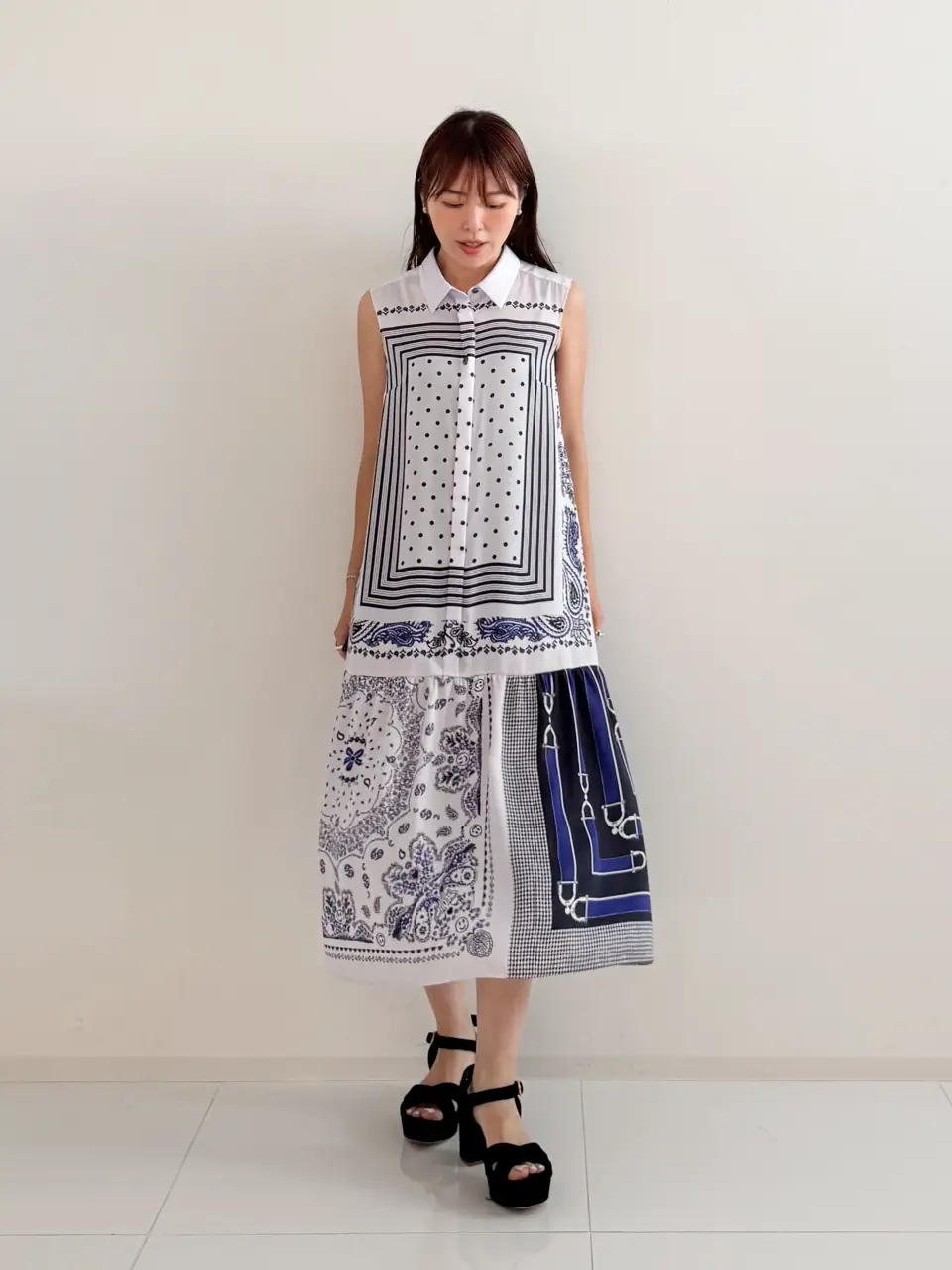  古川温子 コーディネート画像