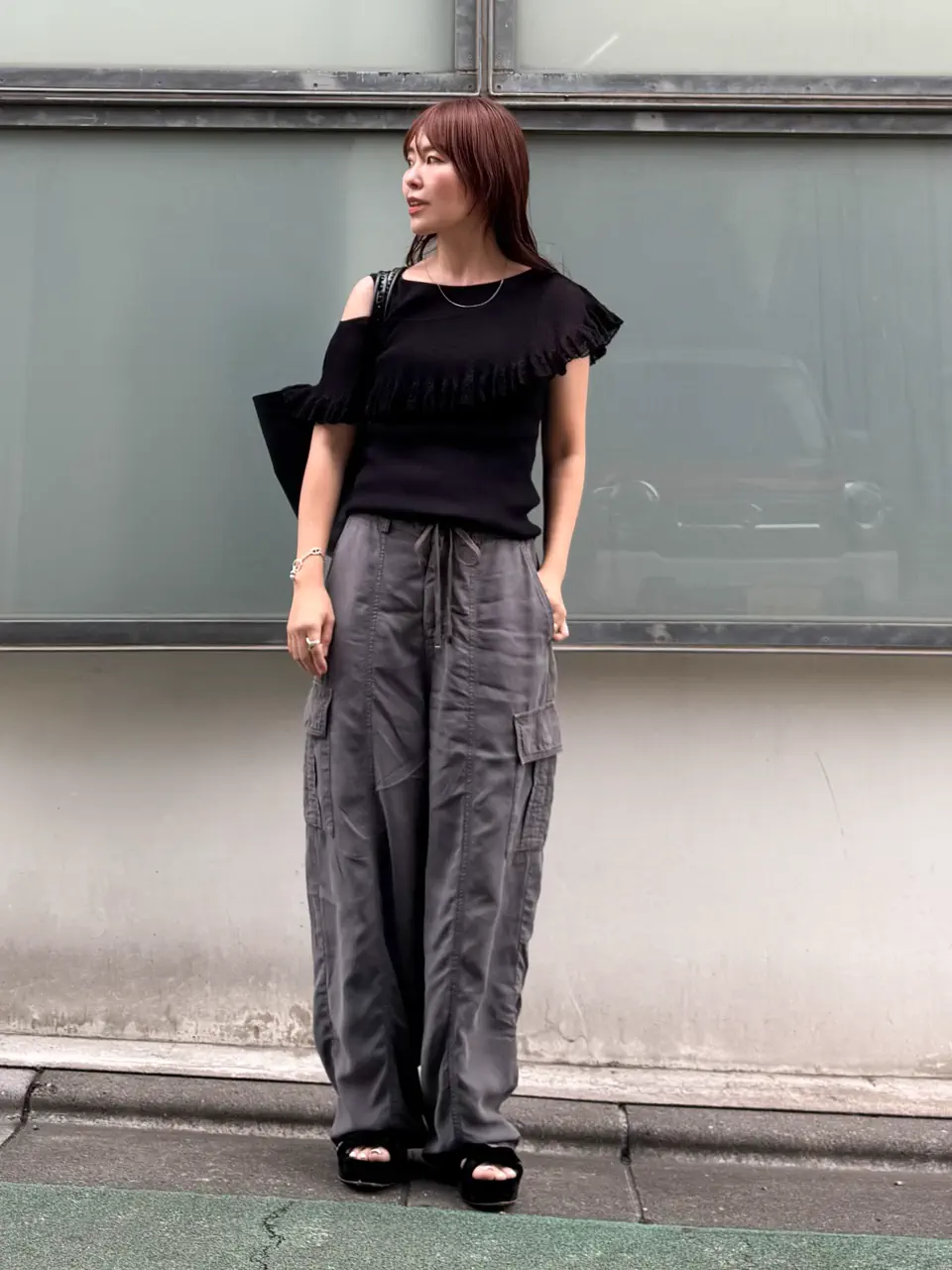  古川温子 コーディネート画像