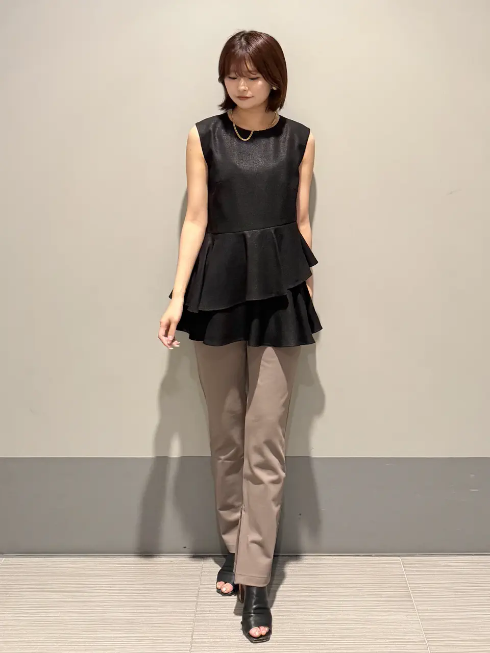 GRACE CONTINENTAL MORITA AI コーディネート画像