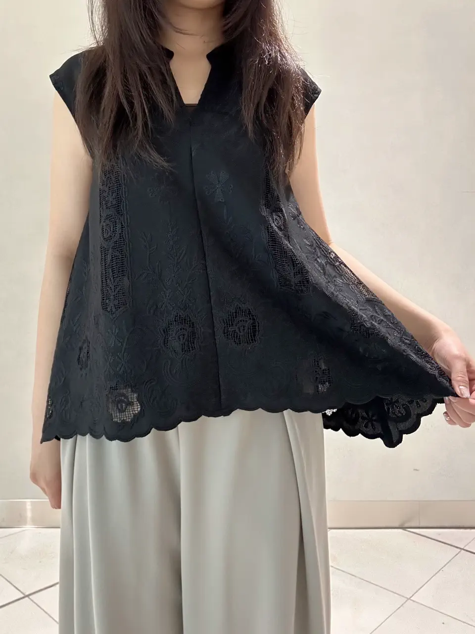 GRACE CONTINENTAL Nanaumi コーディネート画像