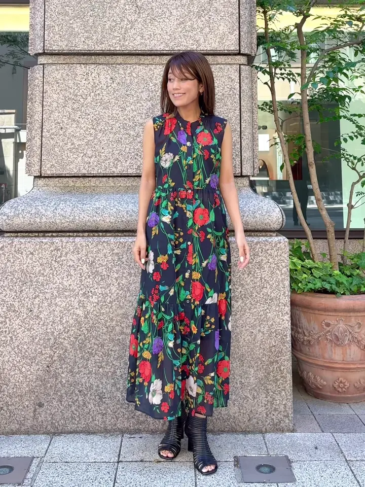 GRACE CONTINENTAL yukimi yonee コーディネート画像