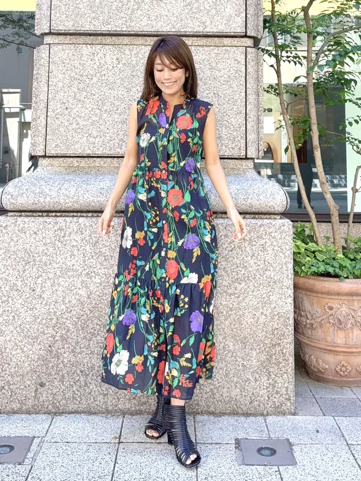 GRACE CONTINENTAL yukimi yonee コーディネート画像