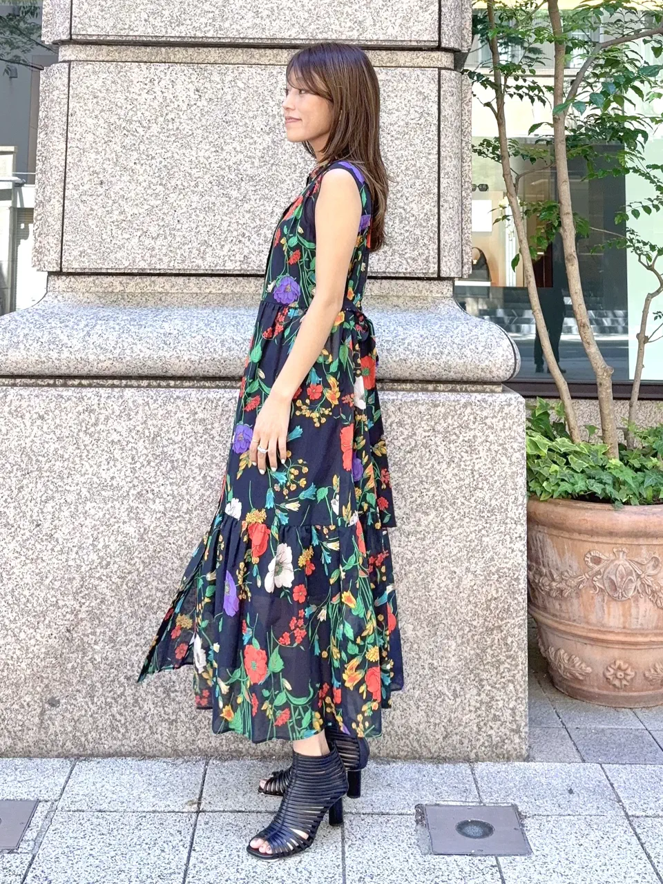 GRACE CONTINENTAL yukimi yonee コーディネート画像