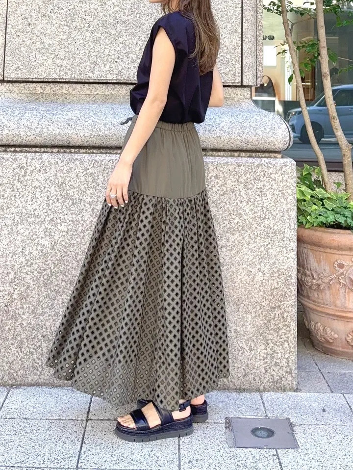 GRACE CONTINENTAL yukimi yonee コーディネート画像