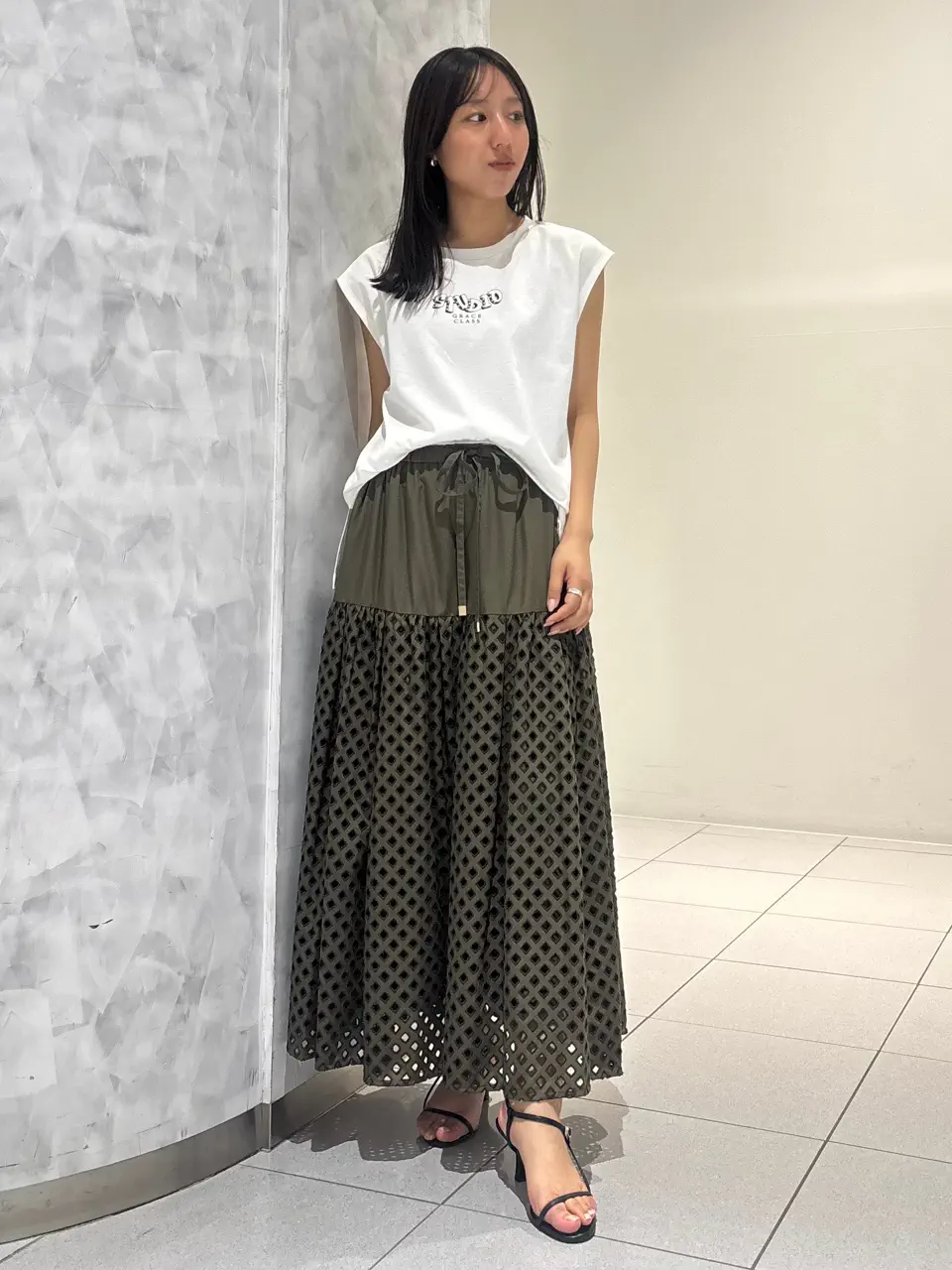 GRACE CONTINENTAL 岩永 春佳 コーディネート画像