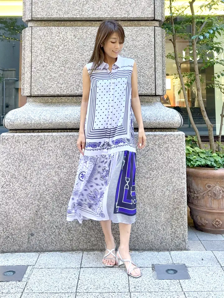 GRACE CONTINENTAL yukimi yonee コーディネート画像