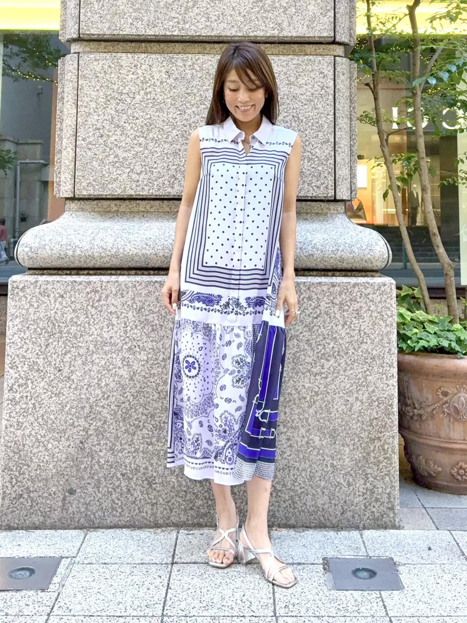 GRACE CONTINENTAL yukimi yonee コーディネート画像