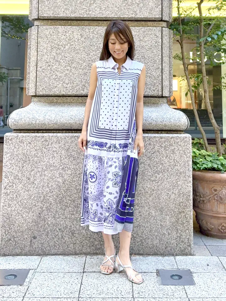 GRACE CONTINENTAL yukimi yonee コーディネート画像