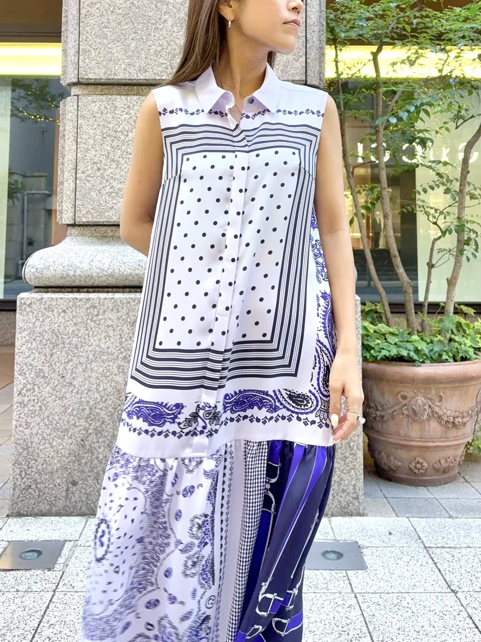 GRACE CONTINENTAL yukimi yonee コーディネート画像