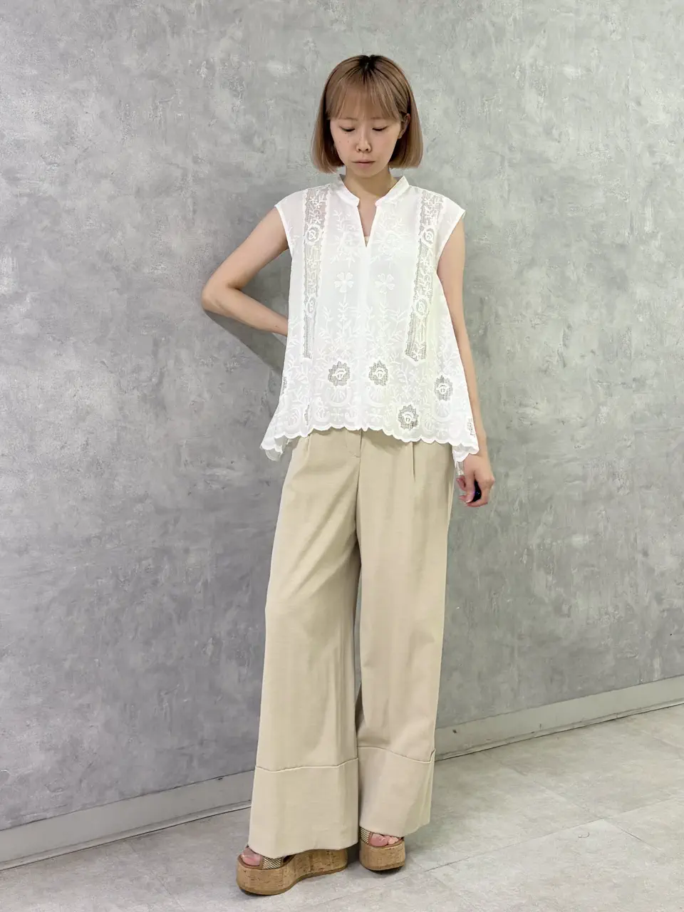 GRACE CONTINENTAL Abe コーディネート画像