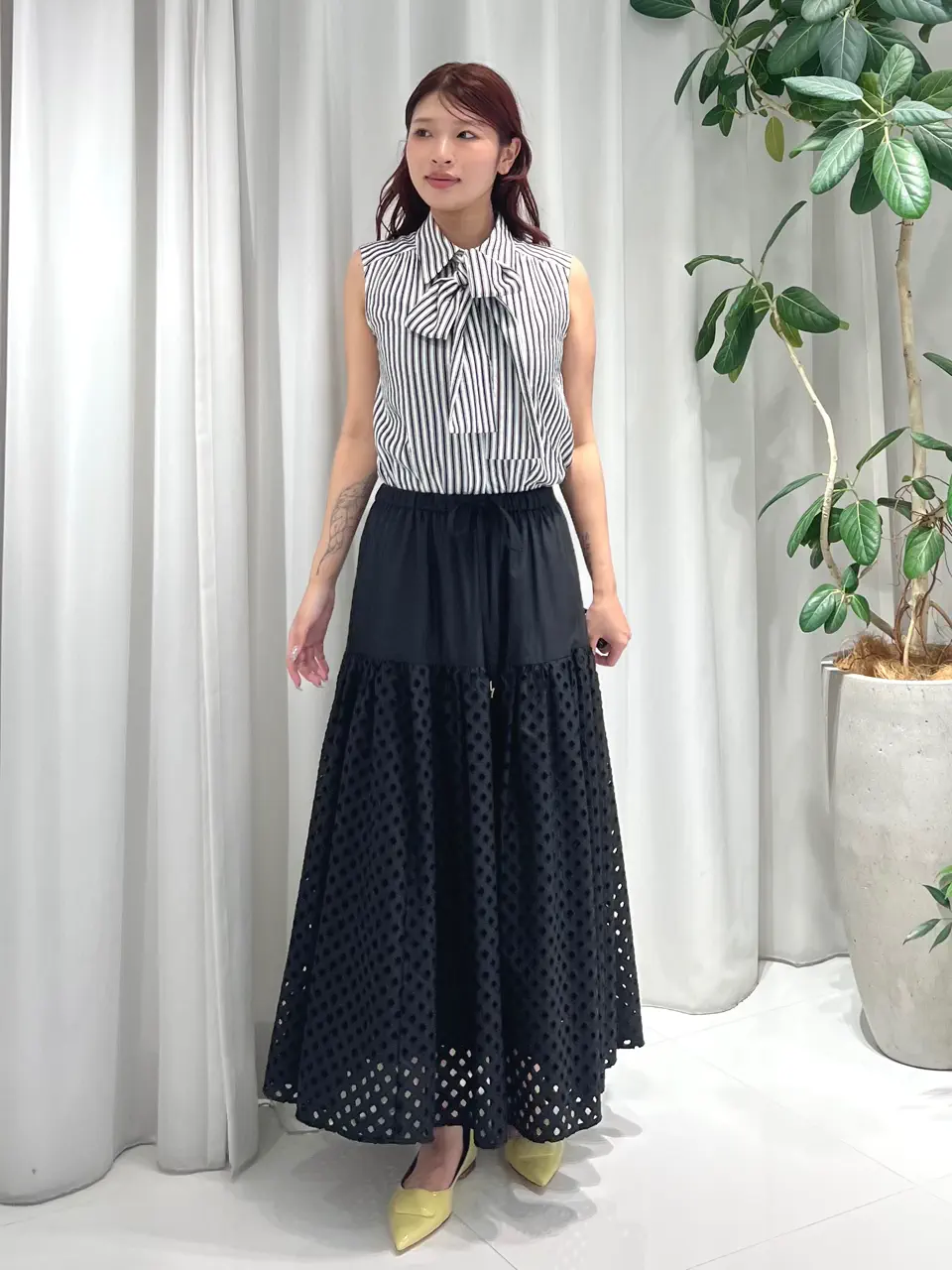 GRACE CONTINENTAL NORIA コーディネート画像