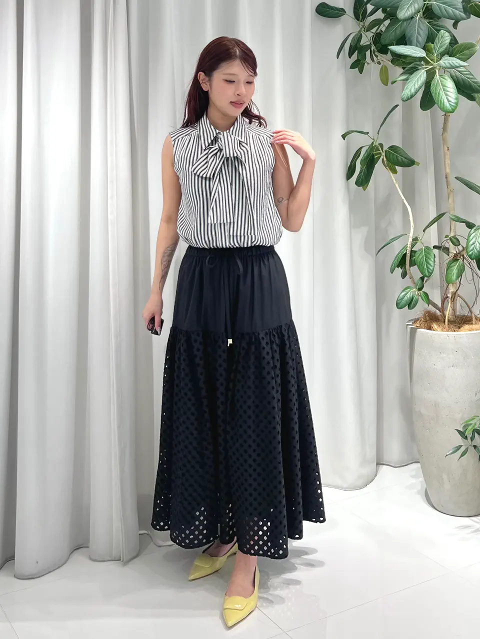 GRACE CONTINENTAL NORIA コーディネート画像