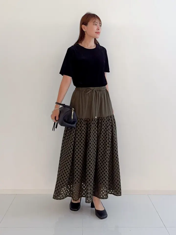 GRACE CONTINENTAL 古川温子 コーディネート画像